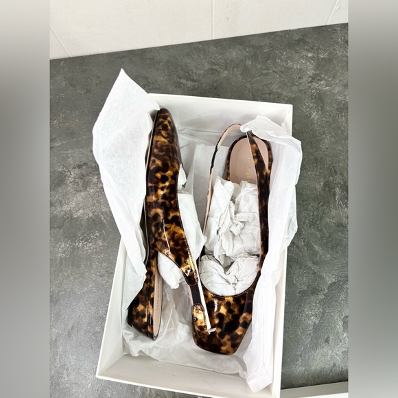 Tuckernuck Tortoise Liv Slingback Flats size 8.5 brown - Picture 4 of 7